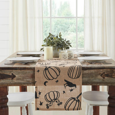 Raven Harvest Burlap Jute Runner 12x48 - The Fox Decor